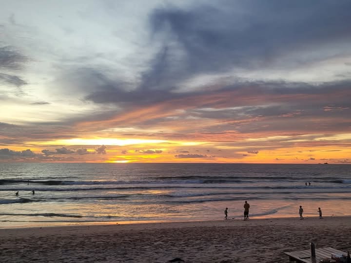 Bangtao Beach at sunset